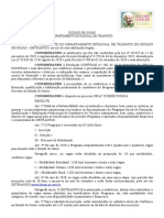 Estado de Goiás Departamento Estadual de Transito Portaria 1244/2020 - DETRAN