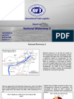 National Waterway 2: International Trade Logistics Report On