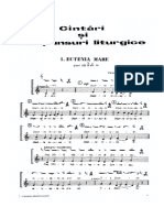 Cantarile Sfintei Liturghii, Colinde Si Alte Cantari Bisericesti - Notatie Lineara Si Psaltica - 1999