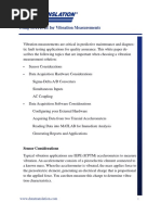 Using MATLAB For Vibration Measurements