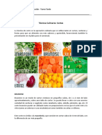 Técnica Culinaria - Cortes PDF