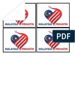 Malaysia prihatin 2021 logo Cara Dapatkan