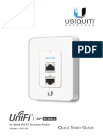 In-Wall Wi-Fi Access Point: Model: UAP-IW