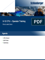 X-12 CTU - Operator Training: Prior To Start Check