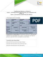 Guia de Actividades Componente Práctico Fisicoquímica Ambiental 358115 PDF