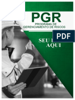 PGR Programa Gerenciamento Riscos