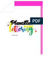 Plantillas Lettering de Meri Notas PDF