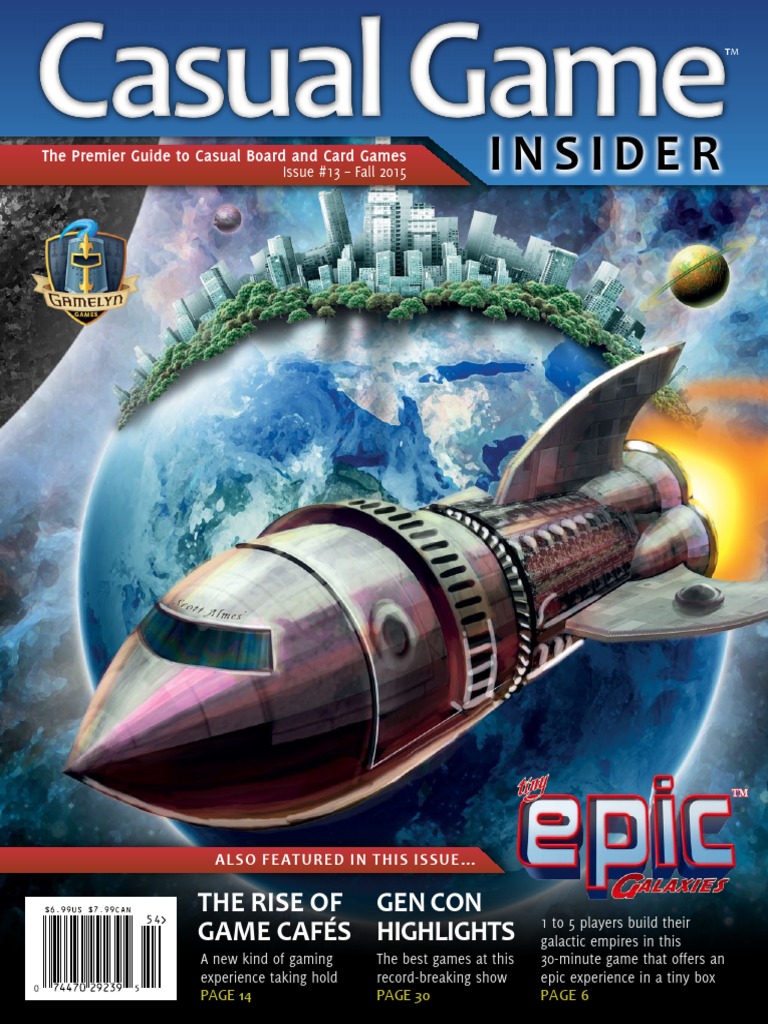 Casual Game Insider 013 Fall 2015 | PDF | Coffeehouse | Leisure
