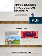 Conceptos Basicos de La Produccion Escénica