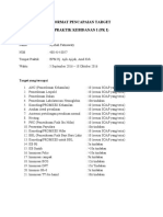 Format Pencapaian Target