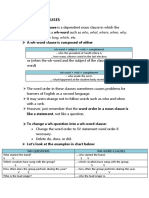 WH - Word Clauses: A Wh-Word Clause Is A Dependent Noun Clause in Which The