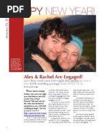 Happy New Year!  2010 in review for Rachel & Alex.
