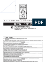 取扱説明書 Instruction Manual: オートレンジ デジタル マルチメータ・AUTO RANGE DIGITAL MULTIMETER