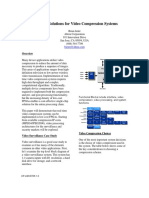 Low-Cost Solutions For Video Compression Systems