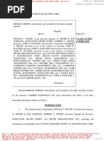 Ishmail Dimson v Donald J Trump 