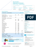 Tax Invoice / Statement of Account: Invoice Cukai / Penyata Akaun