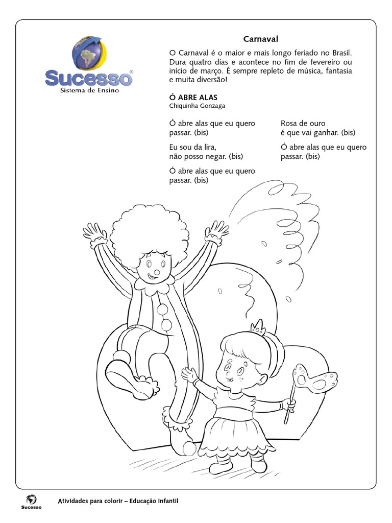 Dia das Crianças: Atividades de Colorir para Imprimir em PDF