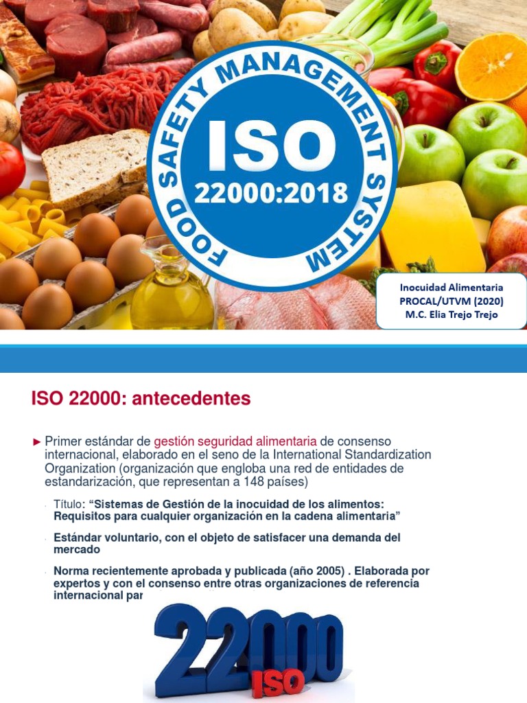 ISO 22000 Inocuidad Alimentaria | PDF | Análisis de Riesgo y Puntos ...