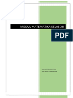 Modul Matematika Kelas Xii