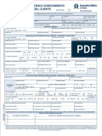 DOC-03 FORMATO UNICO CONOCIMIENTO DEL CLIENTE 2012