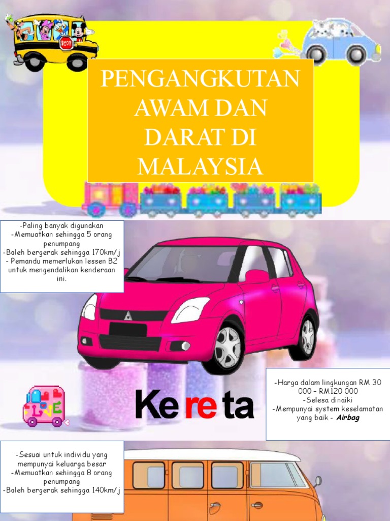 Kenderaan Darat | PDF
