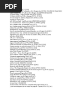 Lista Juegos Rametep 128gb | PDF | Units Of Measurement