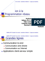 Introduction À La Programmation Réseau