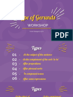 Types of Gerunds