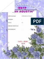 Iestp "San Agustin": Jaen - Peru 2018