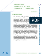 UNDP-CH11 An Overview of International NGOs in Development Cooperation