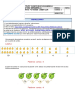 Guia Explicativa Patrón de Cambio Con Resta