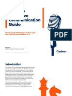 Gartner CIO Executive Communication Guide