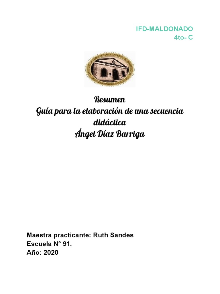 Resumen Díaz Barriga Pdf Pdf Evaluación Aprendizaje