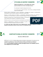 FUNCIONES COMITE INSTITUCIONAL DE GESTIÓN Y DESEMPEÑO.pptx