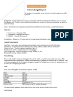 Network Design Proposal: Feasibility Study