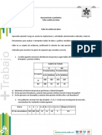 Taller Interpretación de Tablas y Gráficos Estadisticos