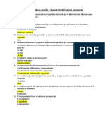 Test de Autoevaluación Tema 9 Operatividad Aduanera