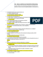 Test de Autoevaluación Tema 10 Logistica de Transporte