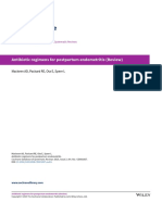 Antibiotic regimens for postpartum endometritis.pdf