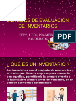 Métodos de Evaluación de Inventarios