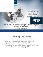 Information Technology For Managers: Knowledge Management