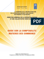 Guide Sur La Comptabilité Matières Des Communes PDF