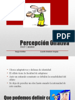 Percepción Olfativa