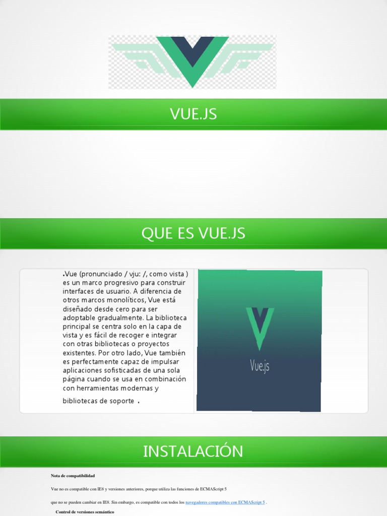 React y Vue PDF | PDF | HTML | Script Java