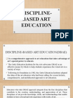 Discipline-Based Art Education