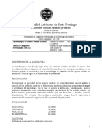 Programa Método Ytécnicas de Investigación Jurídica, Der-240