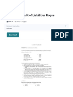 Chapter 9 - Audit of Liabilities Roque - Bonds (Finance) - Debits and Credits PDF