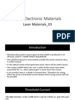 Opto Elec Devices - 09 - Laser Mat 03 PDF