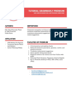 Tutorial Grammarly PDF