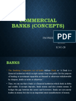 Commercial Banks (Concepts) - ROHIT